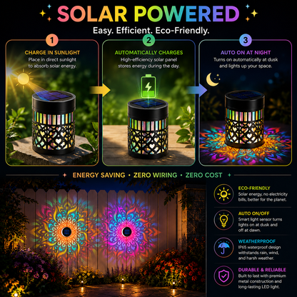 SOLARGLOW MANDALA LIGHTS